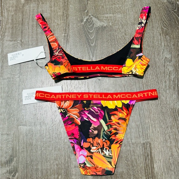 Stella McCartney***Gorgeous Foral Bikini Set***Small $435 - Picture 4 of 5